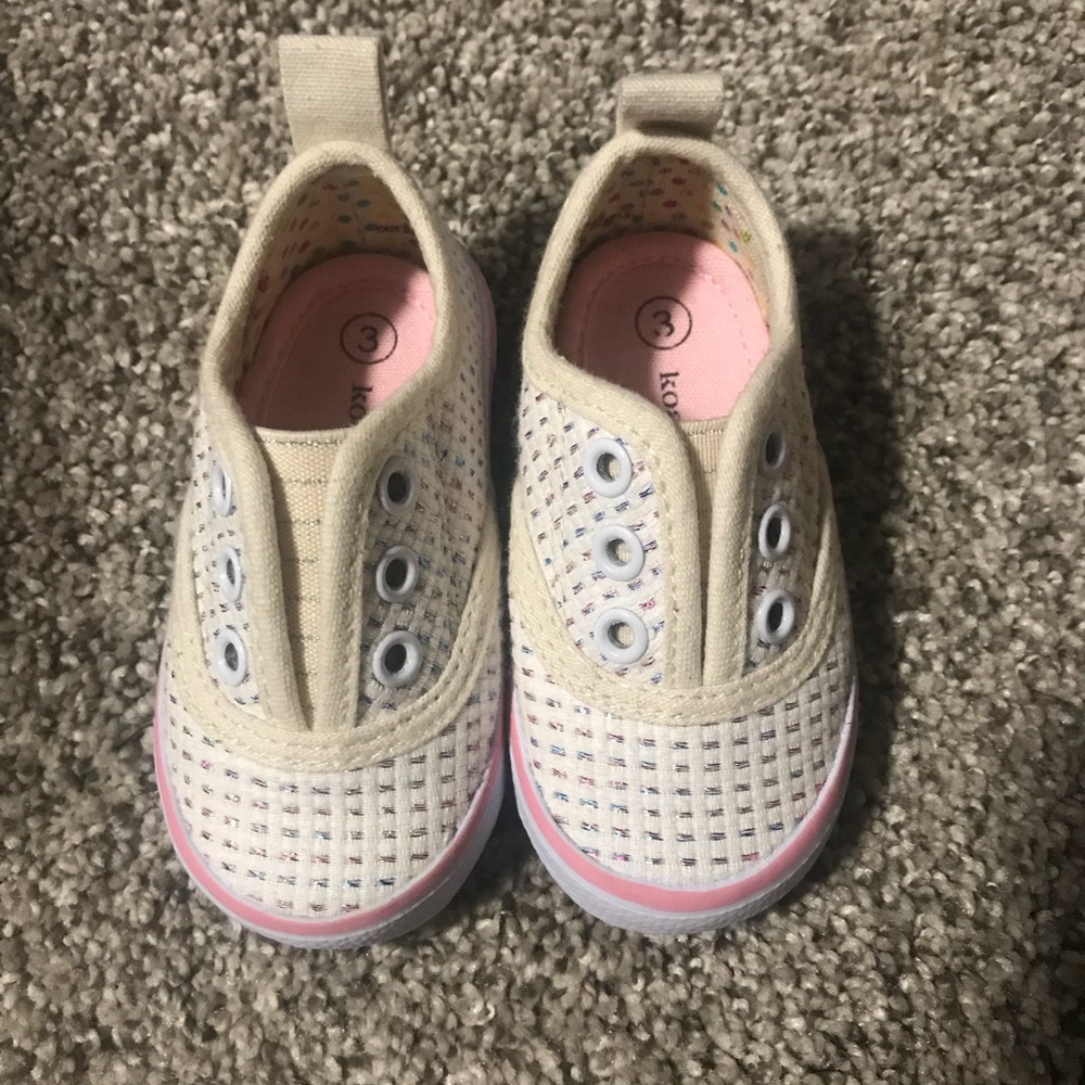 Infant toddler slide on shoe size 3